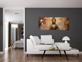 Tablou - Buddha, pictură (120x50 cm)
