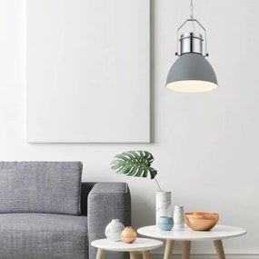Lustră pe lanț Globo 15281G KUTUM 1xE27/40W/230V
