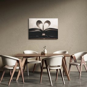 Tablou cu carte (70x50 cm)