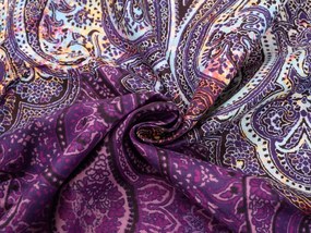 Lenjerie de pat din microfibra violet CHANTAL Dimensiune lenjerie de pat: 70 x 80 cm | 140 x 200 cm