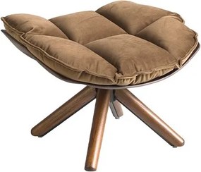 Taburete pivotant, Suport pentru picioare Brown