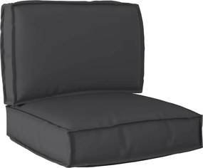 vidaXL Set de perne pentru palet 2 pcs Negru Material Oxford