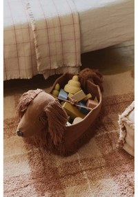 Cuvertură pentru copii roz-deschis din bumbac 140x200 cm Tartan Rose – Lorena Canals