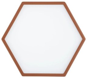 Plafoniera, Spot aplicat LED LIBERO teracota