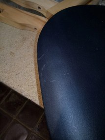 OFERTA Scaun negru KITO II. calitate secundara