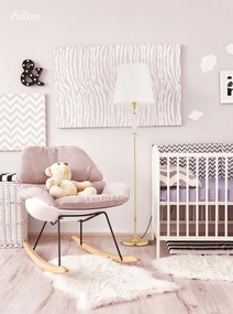 Lampadar design clasic realizat manual Fellino