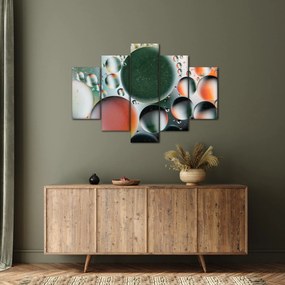 Tablou abstract - buline (150x105 cm)