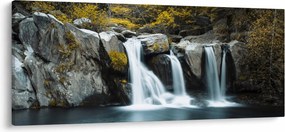 Tablou - Cascade, Lushan, China (120x50 cm)