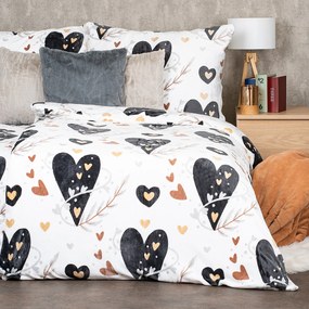 Lenjerie de pat 4Home Romantic, microflanelă, 140 x 220 cm, 70 x 90 cm