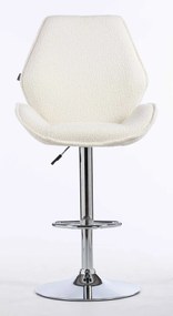 HR350W Scaun Boucle din Catifea Bază Cromata