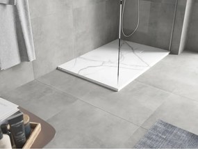 Mexen Hugo receasa dreptunghiulară SMC 100 x 80 cm, piatră albă - 42158010