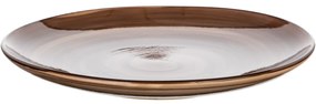 Banquet Set of 6 dessert plates Palas 21.5 cm,brown