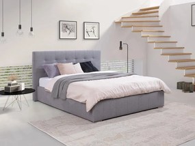 Pat matrimonial180 cm Kendrick (piele ecologică Soft 017). 1058291