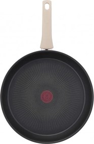 Tigaie Tefal Eco-Respect G2540602, 28 cm, Strat antiaderent din titan, Thermo-Fusion, Thermo-Signal, Inductie, Bronz/Maro