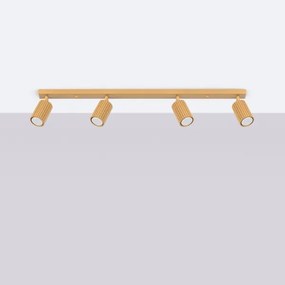 Spot Sollux SL.1565 KARBON 4xGU10/10W/230V auriu