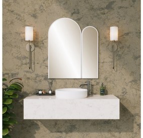 Oglindă decorativă Titeku (alb) . 1093651