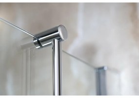 SAPHO 1301-09 suport suspendat pentru prosoapepentru paravan de duș 60 x 73 x 12,5 cm, argintiu