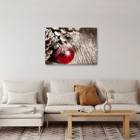 Tablou - Decorațiuni de Crăciun (70x50 cm)
