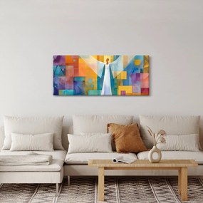 Tablou - Înger geometric (120x50 cm)