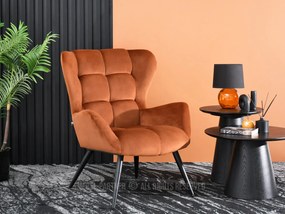 Fotoliu Kikino (cupru + negru). Promo -21%. 1110125