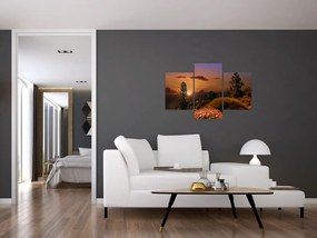 Tablou naturii cu apus de soare (90x60 cm)