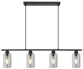 Lustră pe cablu HADERA 4xE27/60W/230V Globo 15465-4H