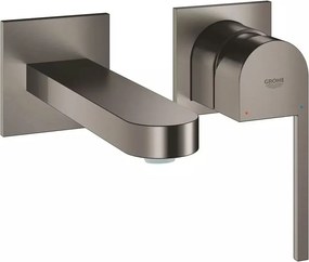 Baterie lavoar incastrata Grohe Plus M antracit periat Hard Graphite fara corp ingropat