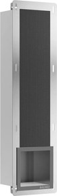 Raft incastrat pentru hartie igienica Balneo Wall Box Paper 3 Gun Metal mat