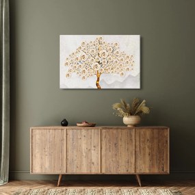 Tablou cu copac cu flori (90x60 cm)