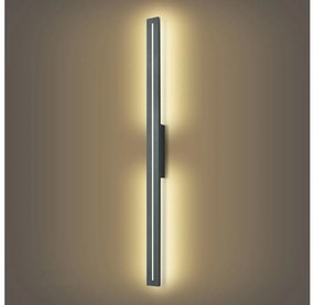 Brilagi - Aplică LED de exterior LINEO LED/24W/230V 3000K IP65 antracit