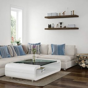 Raft de perete stilist Volato, 80 cm, albastru