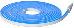 Bandă LED FLATNEONLED LED/96W/24V 5m IP44 albastră Eglo 900221