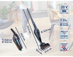 Aspirator fără fir Leifheit Rotaro PowerVac 2in1(20 V) 11928