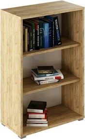 Biblioteca RIOMA TYP 04, stejar artisan, DTD laminat, 75x38x112 cm