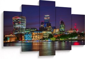 Tablou - Londra seara (150x105 cm)