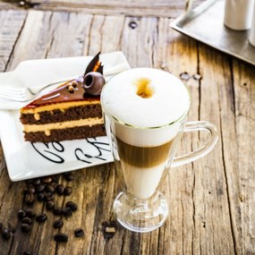 Pahare termo 4Home Latte Elegante Hot&Cool, 230ml, 2 buc.