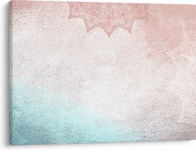 Tablou - Mandala pe zid 2 (70x50 cm)