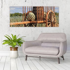 Tablou - Remorcă (120x50 cm)