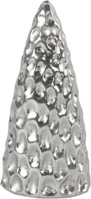 Decoratiune de Craciun brad SILVER LIGHTS 12 cm, argintiu