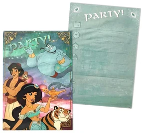 Disney Aladdin Invitație de petrecere