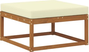 vidaXL Taburet pentru exterior Lemn Solid de Acacia natural