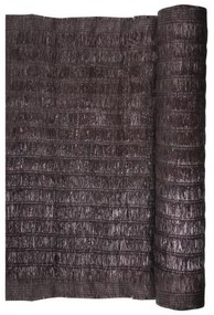 Plasa de umbrire, HDPE, 230 g/mp, grad de umbrire 95%, maro, 10x1.5 m