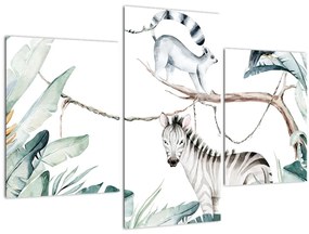 Tablou - Animale exotice (90x60 cm)