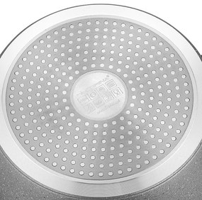 Oală cu capac Florina pentru inducție și gazLava Stone MG, 16 cm, 1,2 l, diam. 16 cm