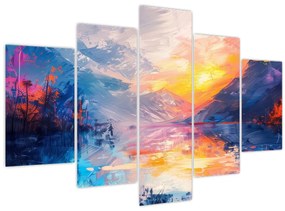 Tablou - Pictura peisajului (150x105 cm)