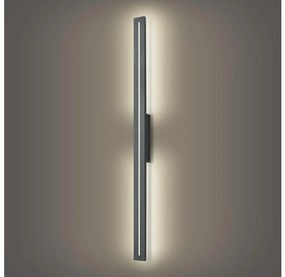 Brilagi - Aplică LED de perete pentru exterior LINEO LED/24W/230V 4000K IP65 antracit