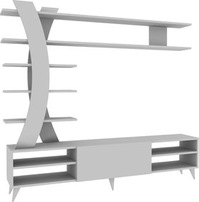 Comoda TV, Hanah Home, Duru, Alb