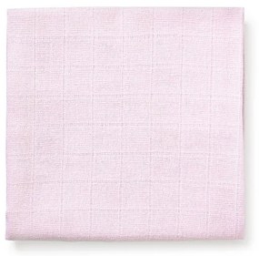 Set 3 museline 80 x 80 cm model panda - alb si roz Inter Baby