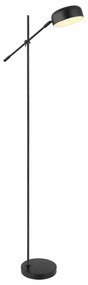 Lampadar, lampa de podea design modern GIANNA negru 24099SB GL