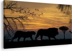 Tablou cu Safari (90x60 cm)